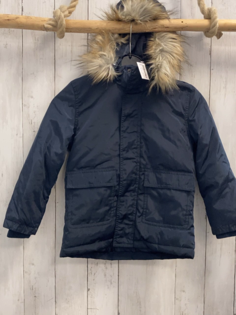 Name it  Winterjacke  Gr. 110  blau Kapuze mit abtrennbarem Fellbund 