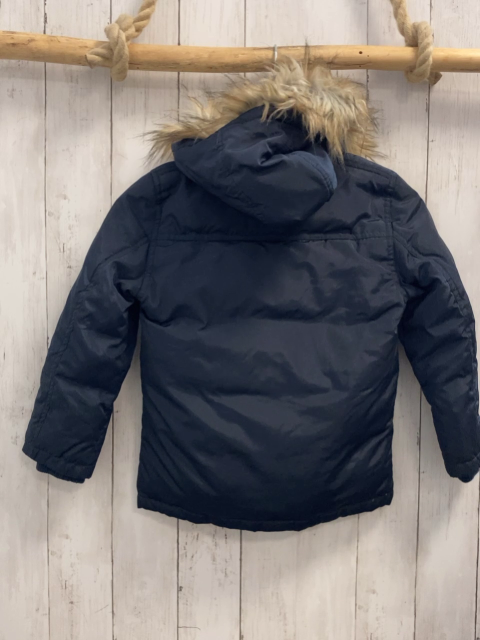 Name it  Winterjacke  Gr. 110  blau Kapuze mit abtrennbarem Fellbund 