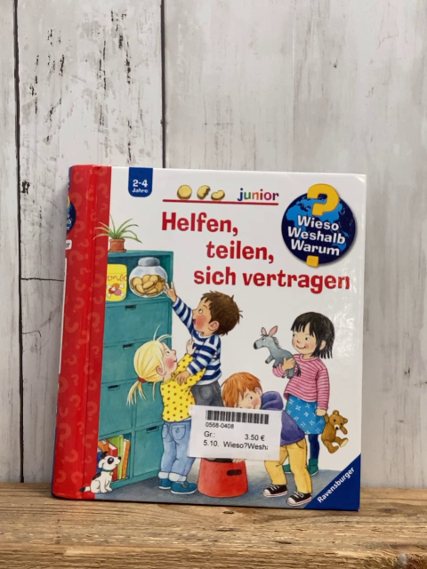 Wieso?Weshalb?Warum? Pappbuch Helfen, teilen, sich vertragen 
