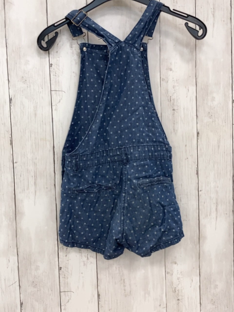 Losan  Latzshorts  Gr. 116  blau hellgraue Blumen 