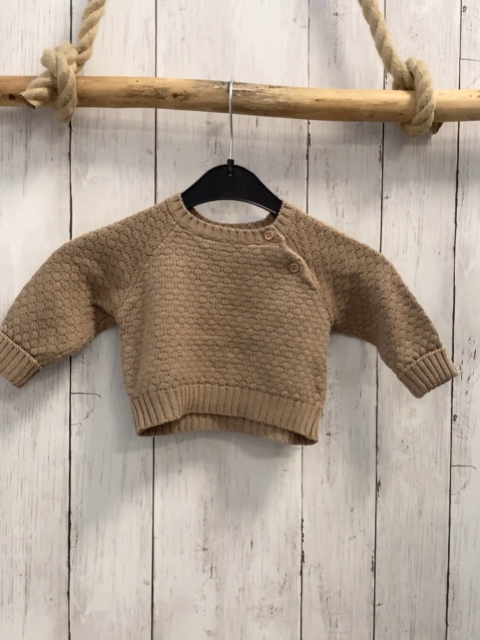 Alana  Pullover  Gr. 56  sand Strick Wabemuster 