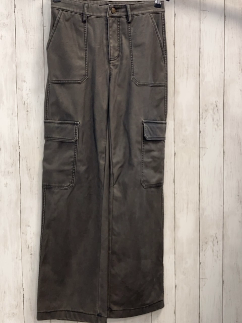 Stradivarius  Hose  Gr. 34  grau lederopitk 