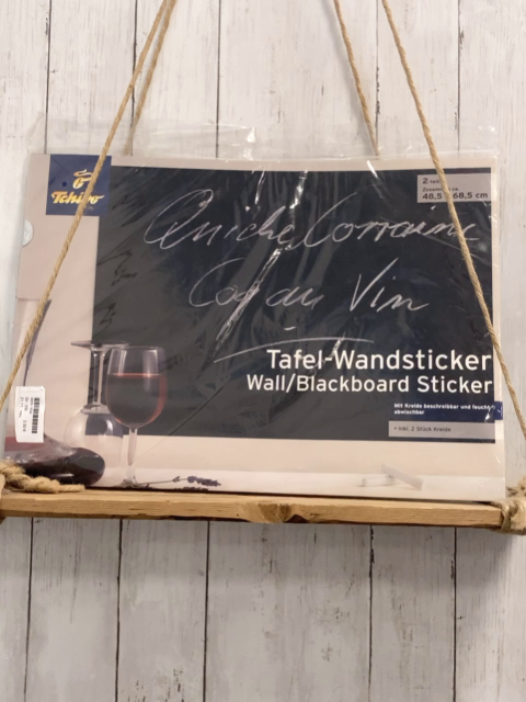 neu 2 Tafel-Wandsticker