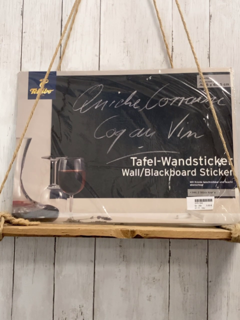 neu 2  Tafel-Wandsticker    