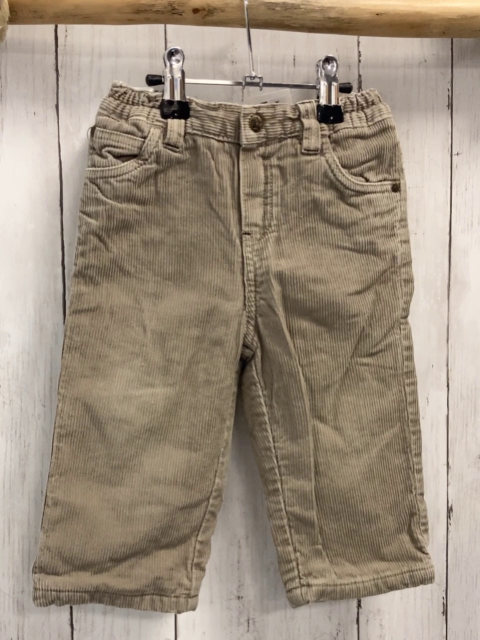   Hose  Gr. 80  beige Kord gefüttert Bund verstellbar 