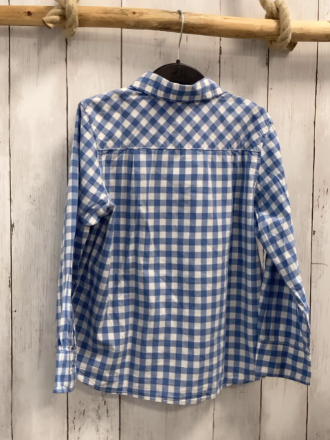 H&M  Hemd  Gr. 128  blau weiß kariret 