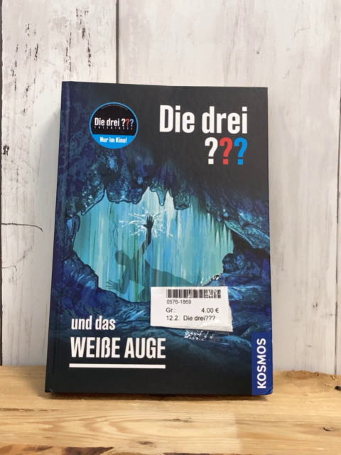 Die drei???  Buch Die drei??? und das weiße Auge 