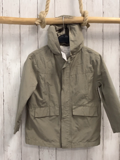 Mango  Jacke  Gr. 116  sand Kapuze 