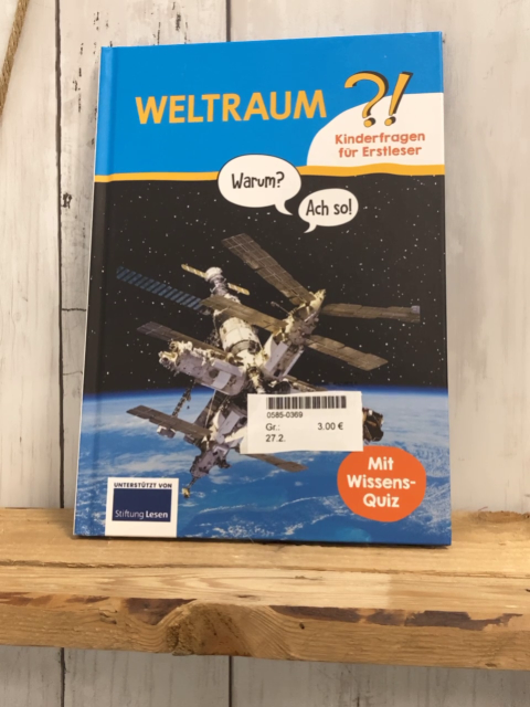   Buch Weltraumr Kinderfragen für Erstleser 