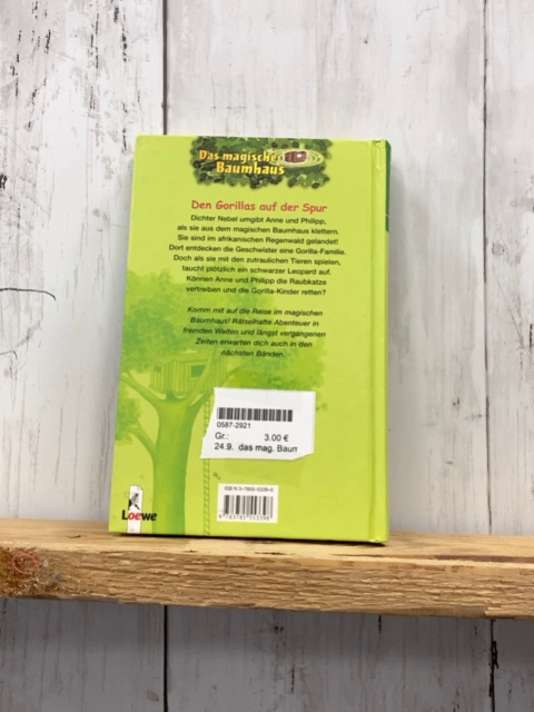 das mag. Baumhaus Buch Den Gorillas auf der Spur