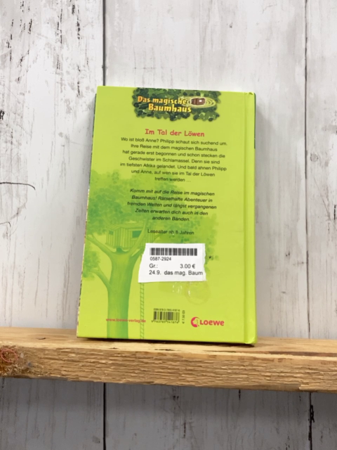 das mag. Baumhaus Buch Im Tal der Löwen