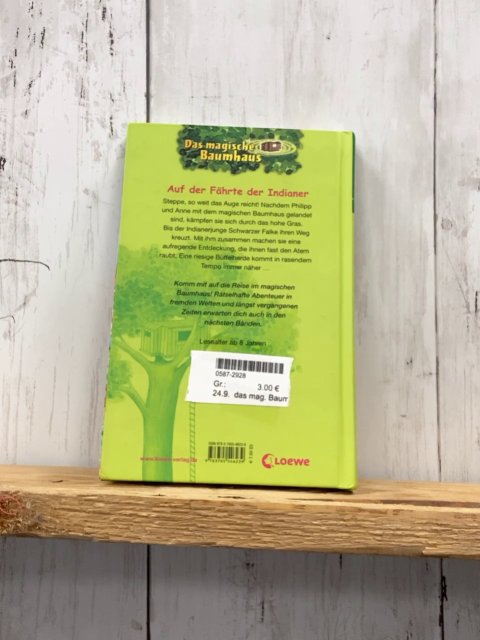 das mag. Baumhaus Buch Auf der Fährte der Indianer