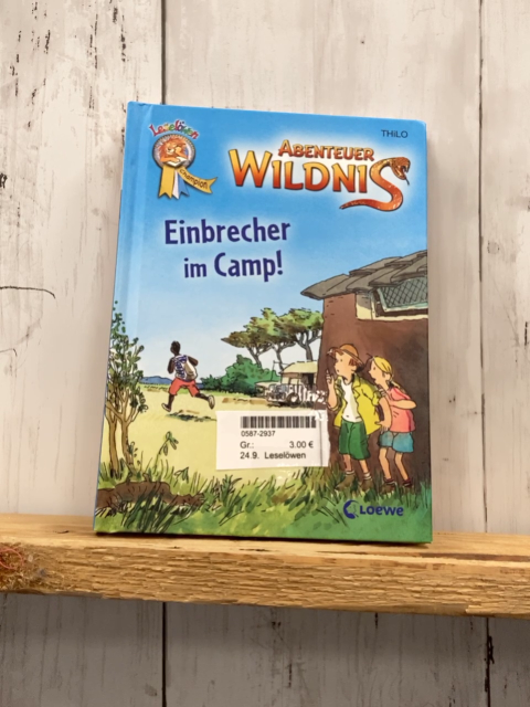 Leselöwen Leselernbuch Einbrecher im Camp