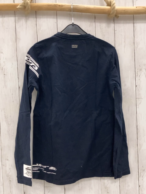 Petrol Industries  Langarmshirt  Gr. 158/164  blau weiße Schrift 