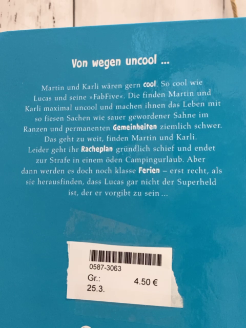  Buch Der Tag, an dem ich cool wurde 