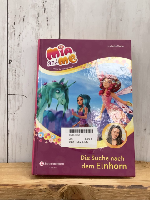 Mia & Me  Buch Die Suche nach dem Einhorn 