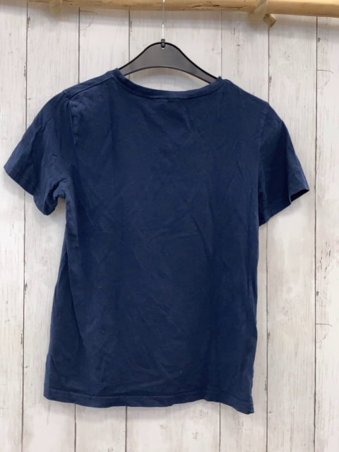 H&M  T--Shirt  Gr. 146/152  blau weiß schwarze Schrift + Controller 