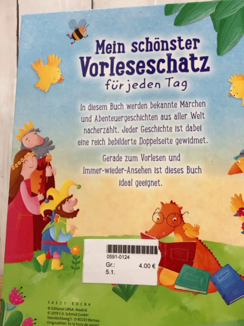   Buch Mein schönster Vorleseschatz für jeden Tag 