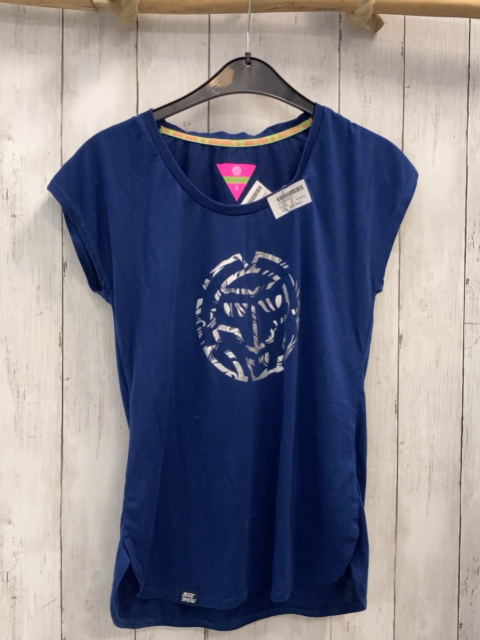 Bidi Badu  T-Shirt  Gr. S blau silber Druck