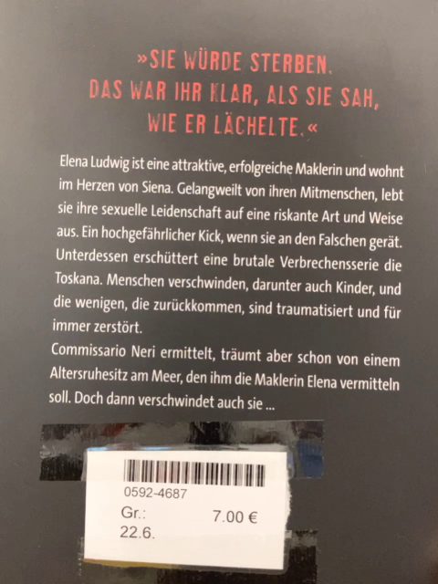  Buch Verschwunden