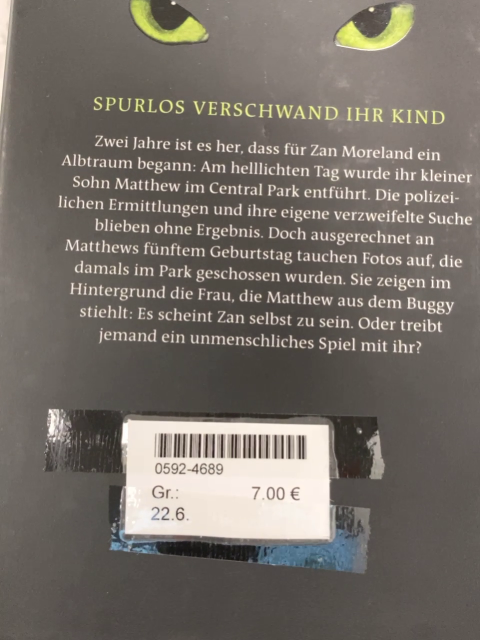  Buch Ich folge deinem Schatten