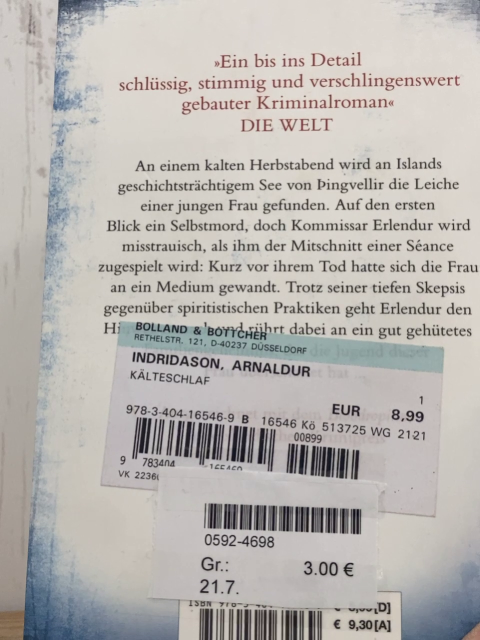  Taschenbuch Kälteschlaf