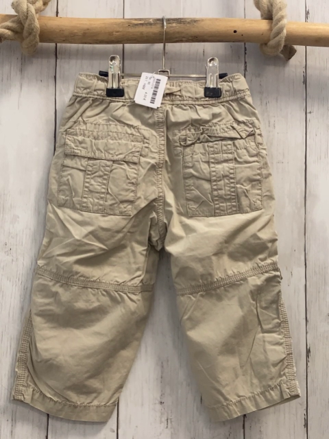 H&M  Hose  Gr. 86  beige Gummizugbund mit Kordel 