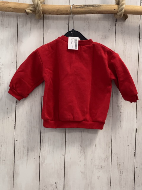 H&M  Pullover  Gr. 68  rot Disney Figuren mit Beschriftung 