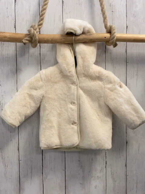Steiff  Plüschjacke  Gr. 68  creme 