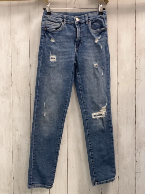 Zara  Hose  Gr. 152  blau Jeans Bund verstellbar