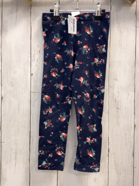  Leggings Gr. 98  blau Vögel