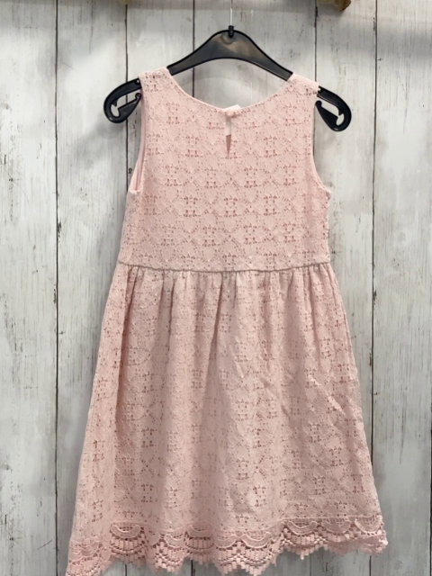 H&M Kleid Gr. 122  rosa Spitze