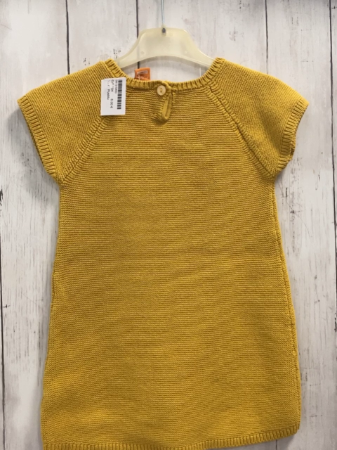 Pusblu  Kleid  Gr. 104  gelb Strick Eichhörnchen 