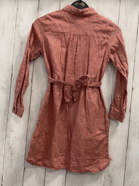 H&M  Kleid  Gr. 122  lachs graue Punkte 
