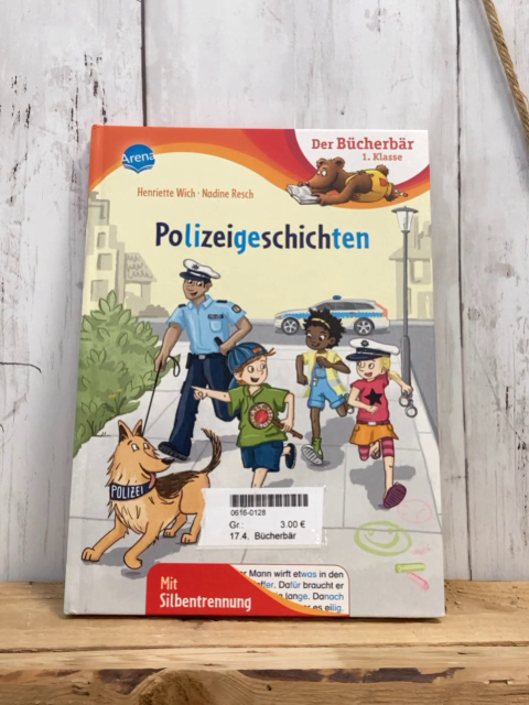 Bücherbär  Buch Polizeigeschichten 