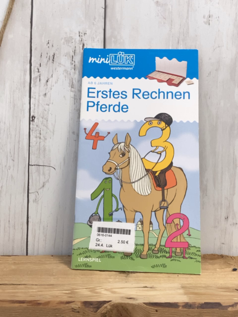 Lük Minilük  Erstes Rechnen Pferde 