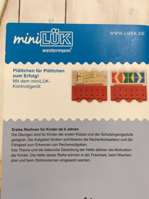 Lük Minilük  Erstes Rechnen Pferde 