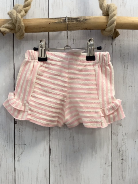 Zara  Shorts  Gr. 74  rosa creme Streifen