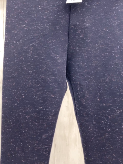 neu Okaidi  Leggings  Gr. 152  blau altrosa Glitzerpunkte NP 12,99 € 