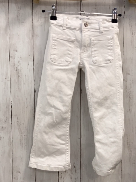 Zara  Hose  Gr. 116  weiß Bund verstellbar 