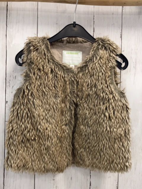 Vertbaudet Weste Gr. 110  Kunstfell