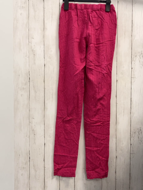 Vertbaudet  Hose  Gr. 152  pink mit kleinen Sternblumen 