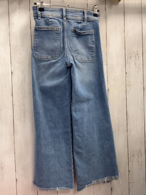 Zara  Hose  Gr. 134  blau Jeans Bund verstellbar 