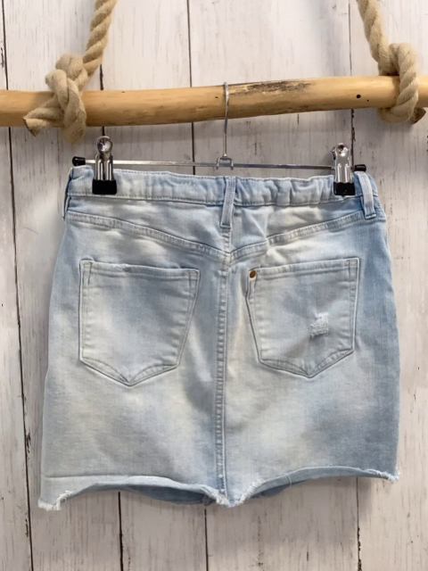 H&M  Rock Gr. 152  hellblau Jeans Bund verstellbar