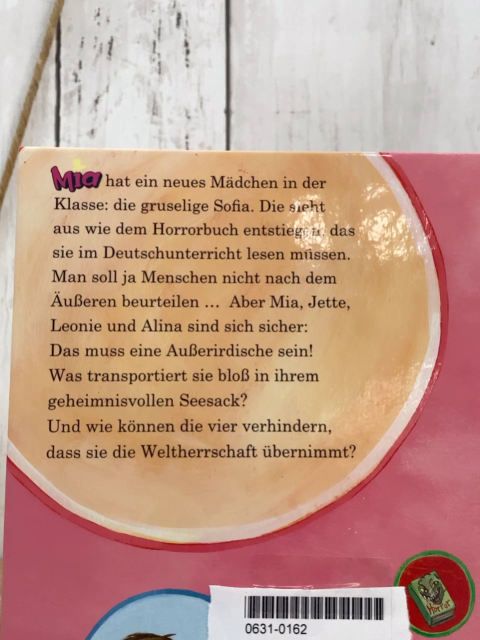   Buch Mia und das Mädchen vom anderen Stern 