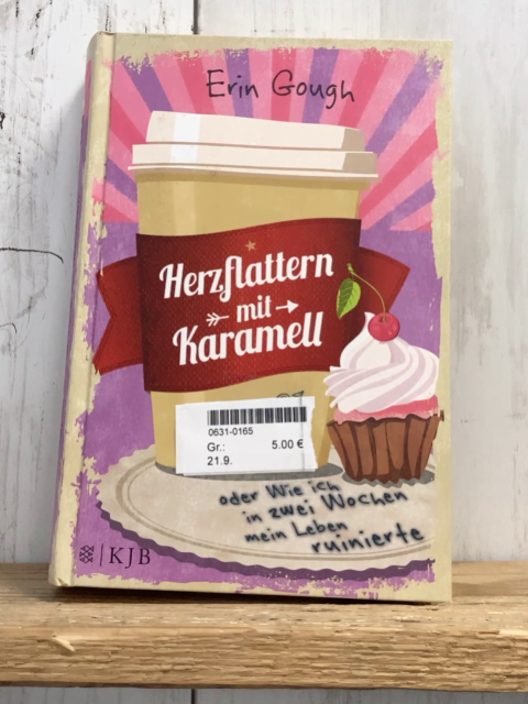   Buch Herzflattern mit Karamell 