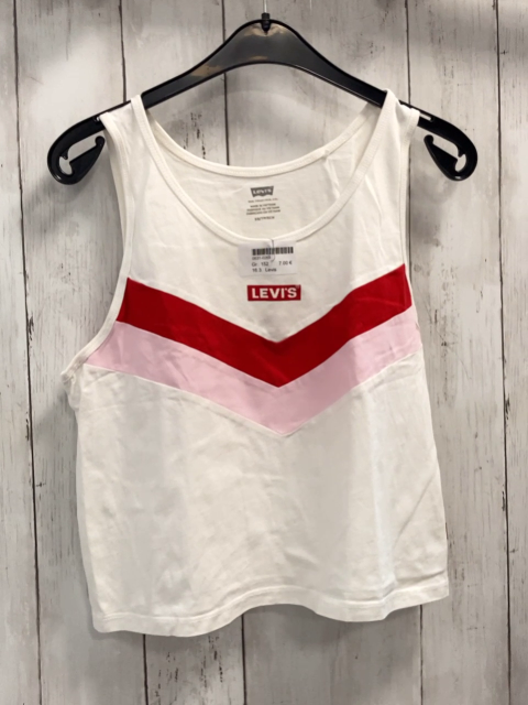 Levi´s  Top Gr. 152  weiß + rosa rosa Zackenstreifen 