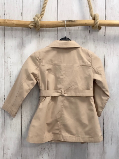   Jacke  Gr. 104  beige mit Gürtel