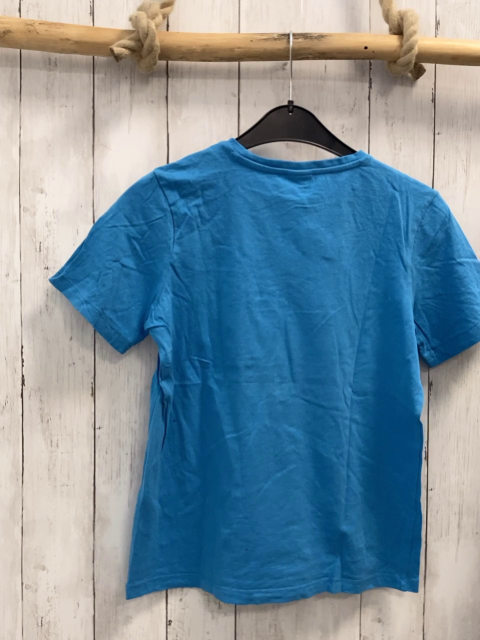 S´Oliver  T-Shirt  Gr. 152  hellblau Schrift 