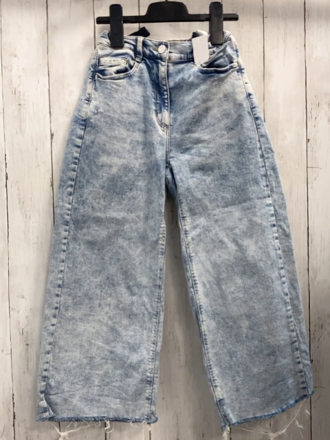 S´Oliver  Hose  Gr. 152  hellblau Jeans Bund verstellbar weites Bein